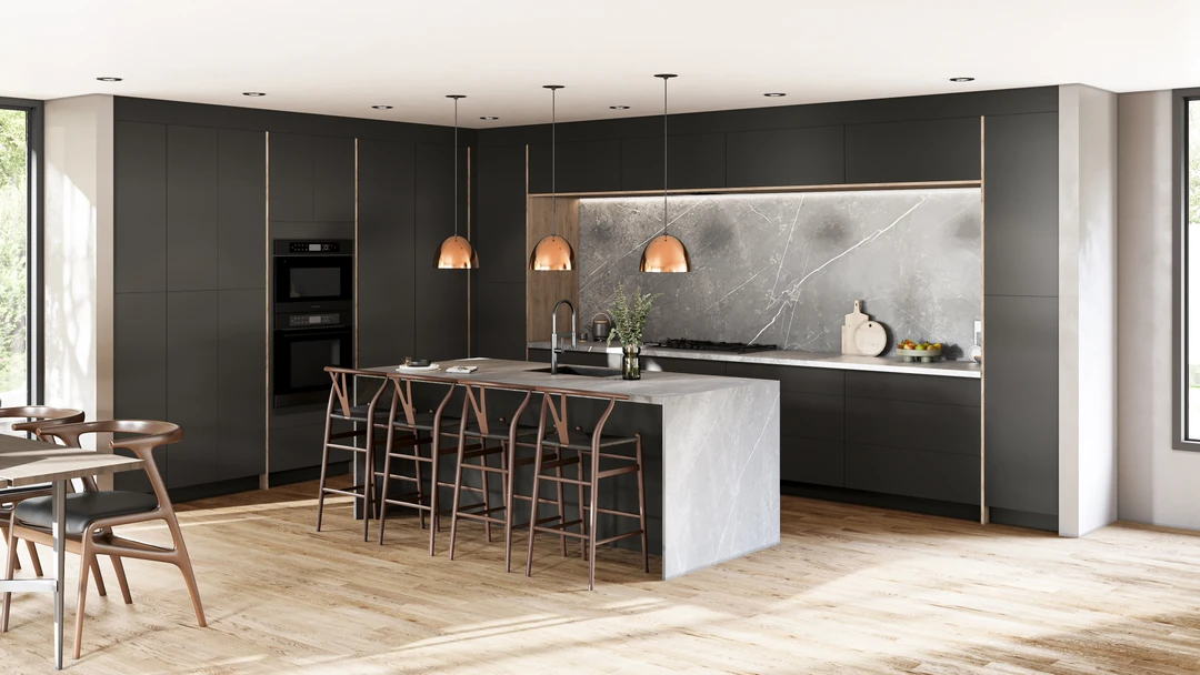 Flat Panel Black