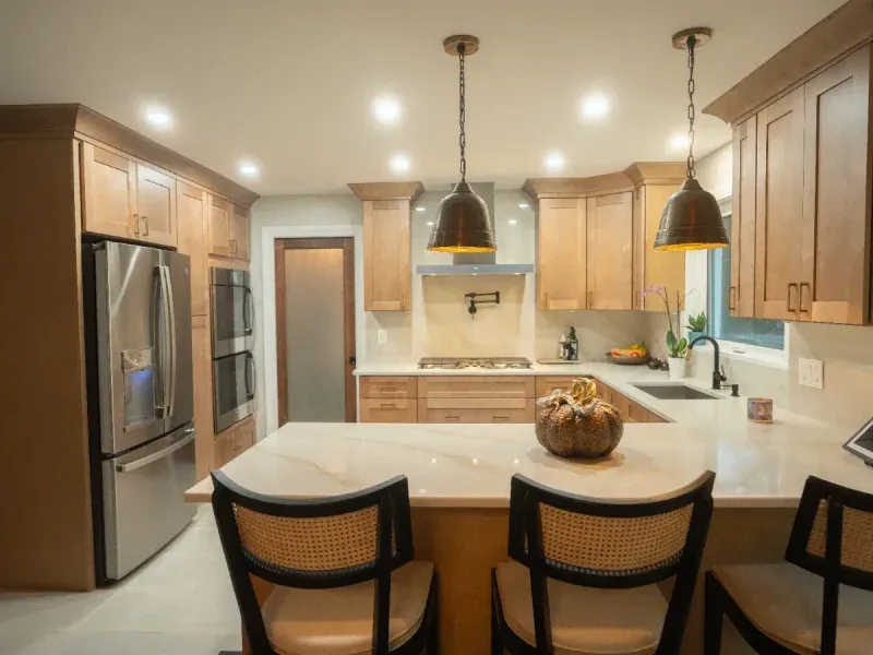 Providence Colonial Revival kitchen