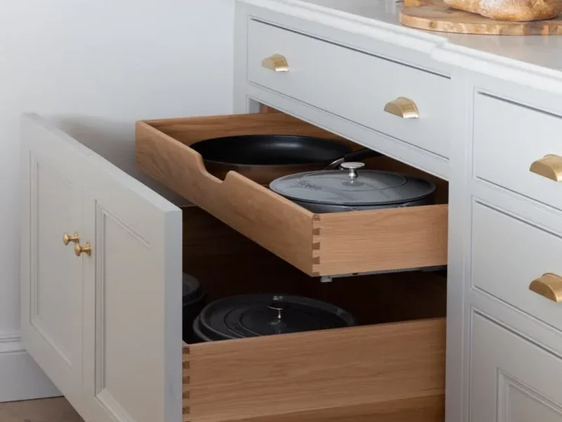 Premium cabinet construction details